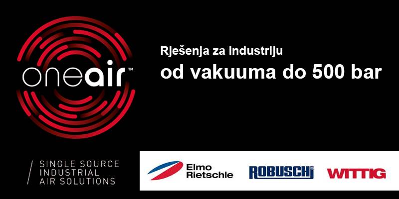 Rješenja za industriju od vakuuma do 500 bar