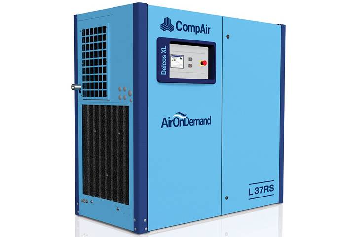 Vijčani kompresor 37 kW CompAir L37RS s promjenjivim brojem okretaja