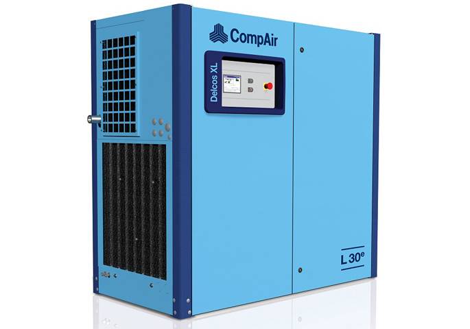 Vijčani kompresor 30 kW CompAir L30e s fiksnim brojem okretaja i većom efikasnošću